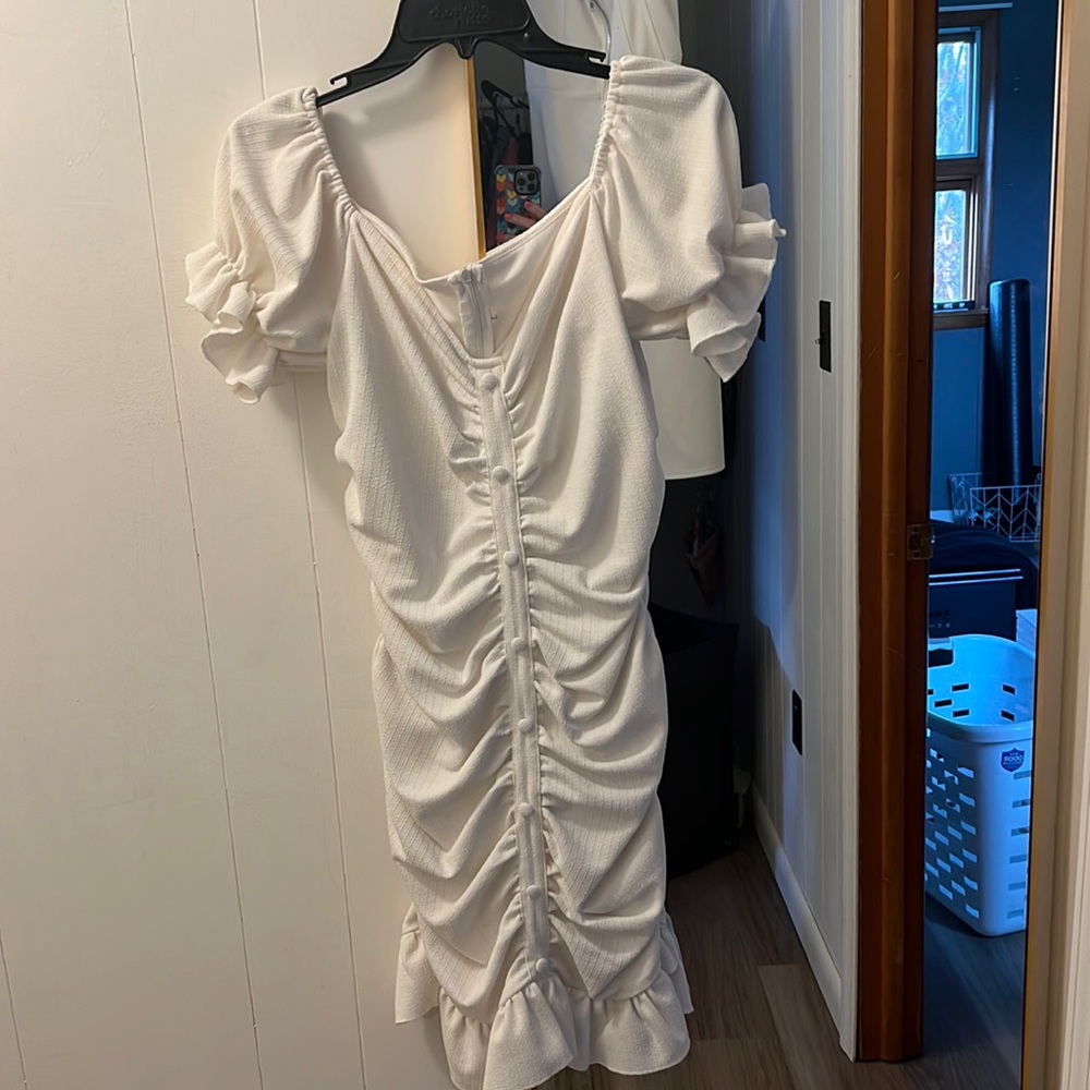 White dress